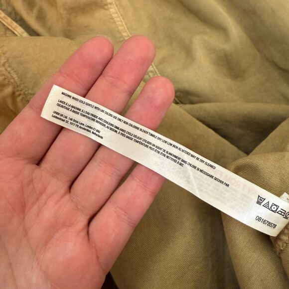 Daily Practice by Anthropologie Be Bold Racerback Twofer Midi Cinch Dress Tan M - Picture 8 of 12